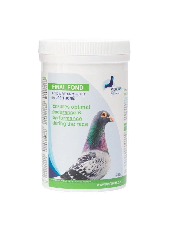 بيجن بي إتش - فاينل فوند 250جم - أفضل أداء و تحمل أثناء السباق - مناسب لحمام السباق